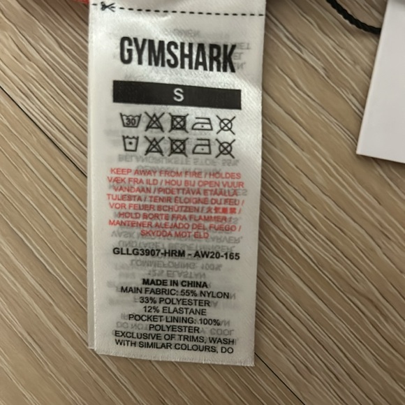 Orange Gymshark leggings - NEW - Picture 4 of 4